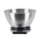 Olsenmark Kitchen Scale- OMKS2324  Auto Zero, Auto Off and Tare Function  Capacity: 5 KG; Power: 2XAAA Batteries; Low Power Consumption; Low Battery Indicator  Units: grams, lb, oz, and ml
