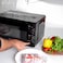 Olsenmark 20 l Microwave Oven- OMMO2343W/ 5 Multiple Power Levels with Easy Controls and Cooking End Signal/ Perfect for Reheating, Defrosting, Cooking, etc./ Black, 2 Years Warranty