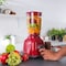Olsenmark 2-in-1 Blender- OMSB2362  Powerful Motor with 2 Speed Setting and Pulse  Transparent and Unbreakable Jars with Stainless Steel Blade, Grinder Attachment  Perfect for making Smoothi