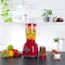 Olsenmark 2-in-1 Blender- OMSB2362  Powerful Motor with 2 Speed Setting and Pulse  Transparent and Unbreakable Jars with Stainless Steel Blade, Grinder Attachment  Perfect for making Smoothi