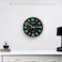 Olsenmark Round Wall Clock- OMWC1776/ Circle Shaped, Wall-Mounted, 1 AA Battery Operated and Durable/ ABS Case and Glass Lens, Minimal Design, Silent Operation, Step Movement/ Ideal for Home