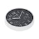 Olsenmark Round Wall Clock- OMWC1777/ Circle Shaped, Wall-Mounted, 2 AA Battery Operated and Durable/ ABS Case and Glass Lens, Minimal Design, Silent Operation, Step Movement/ Ideal for Home