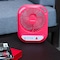 Olsenmark Rechargeable Fan, 6 Inch - 2x3.7V 1.5Ah Battery - Portable, Lightweight - USB Rechargeable - Power &amp; Charging Indicator Light - 3 Speed Option - 6 Pcs LED Light