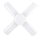 Olsenmark Led Energy Saving Lamp With Fan - Foldable / Flexible Design - 4050 Lumens Of Brightness - Energy Saving &amp; Low Heating - E27 Lamp Head - Color Temperature: 6500k