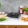 Olsenmark 750 W 2-Slice Sandwich Maker- OMSM2404/ Non-Stick Plates for Easy Release and Quick Cleanup/ Adjustable Temperature with Power Indicator, Perfect for Sandwiches, Toasts/ Black, 2 Y