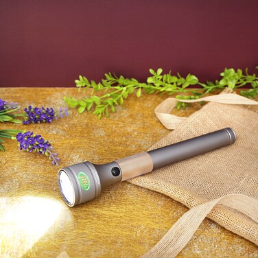 Olsenmark OMFL2786 Rechargeable LED Flashlight, CREE 5W LED, 4000 mtrs distance range