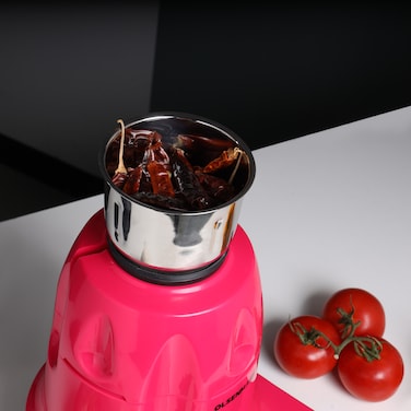 Olsenmark 3-IN-1 Mixer Grinder- OMSB2426  750W Powerful Motor with Stainless Steel Jars and Blades, Unbreakable Polycarbonate Jar Caps  Ergonomic Design, Overload Protector  Perfect for Maki