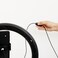Olsenmark 10" Selfie Ring Light with Tripod Stand- 12 LEDs, Phone Holder, LETSCOM Dimmable Led Beauty Camera Ringlight for Makeup/Photography/YouTube Videos/Vlog/TIK Tok/Live, &amp; More