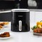 Olsenmark Digital Air Fryer- OMAF2430/ 3.5 L Capacity with Pot and Tray/ 80% Less Fat, Oil Free Cooking/ Auto Shut-Off Function and Ready Alert, for Making Fries, Steak, Chicken, Meat, Bread