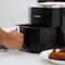 Olsenmark Digital Air Fryer- OMAF2430/ 3.5 L Capacity with Pot and Tray/ 80% Less Fat, Oil Free Cooking/ Auto Shut-Off Function and Ready Alert, for Making Fries, Steak, Chicken, Meat, Bread
