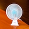Olsenmark 8&quot; Wall and Table Clip Fan- OMF1798H  3-IN-1 Use, With 3 Leaf Blades For Strong Wind And 2-Speed Levels  High Performance Motor For High Speed Wind, 360-Degree Rotation  Ideal For