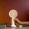Olsenmark Rechargeable Mini Fan -Handheld Fan 3 Speed Mini USB Strong Wind 2-4 Hours Runtime Personal Electric Small Fan for Travel Office Outdoor, 1200 mAh Battery, 2 Years Warranty
