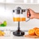 Olsenmark Citrus Juicer- OMCJ1818E/ for Squeezing Orange Juice, Lemon, and so on/ Deluxe ABS Body with Transparent Jug, 0.8 liter/ 2 Way Rotation, Detachable Caps and Cones for Easy Cleaning