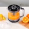 Olsenmark Citrus Juicer- OMCJ1818E/ for Squeezing Orange Juice, Lemon, and so on/ Deluxe ABS Body with Transparent Jug, 0.8 liter/ 2 Way Rotation, Detachable Caps and Cones for Easy Cleaning