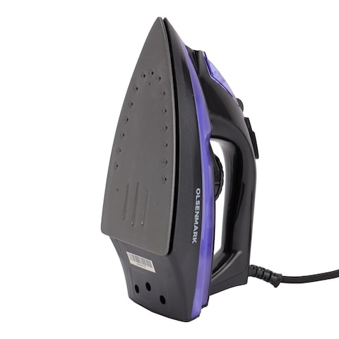 Olsenmark Steam Iron- OMSI1828/ Dry Steam Ironing Box with Non-stick Soleplate and PBT Insulation Board/ Compact and Handy Design with Multiple Functions/ 100 ml Water Tank, Suitable for All