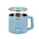 Olsenmark Multi Kettle, 1.6L Capacity, OMK2466  SS 304 Inner, Anti-Hot Outer Body, Over Heating &amp; Boil Dry Protection, Dual Power Setting, Tempered Break Resistant Glass Lid