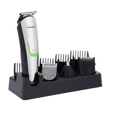 9-in-1 Grooming Kit, USB Rechargeable, OMTR4087, Li-Ion 600mAh X 1 Battery, Stainless Steel Blades, Cordless Use, Hair, Bread, Nose, Micro Shaver