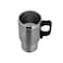 Car Electric Travel Mug, 0.5L Stainless Steel Mug, OMCK2482, Anti -Slip Sponge Design &amp; PP Handle, Travel Mug with Anti-Spill Lid, Durable Cigarette Lighter Cable