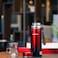 Olsenmark 600 ml Stainless Steel Vacuum Bottle- OMVF2484/ Double Layer Rust Free Body, Preserves the Flavor and Freshness, Unbreakable/ Portable, Leak-Resistant and Light-Weight