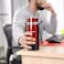 Olsenmark 600 ml Stainless Steel Vacuum Bottle- OMVF2484/ Double Layer Rust Free Body, Preserves the Flavor and Freshness, Unbreakable/ Portable, Leak-Resistant and Light-Weight