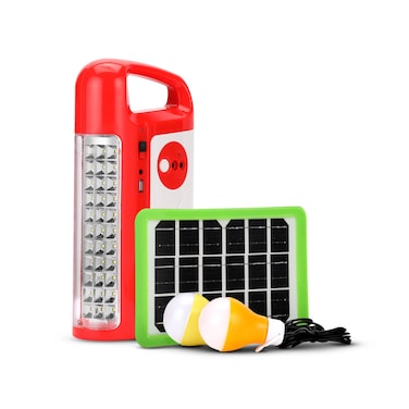 Olsenmark Rechargeable LED Lantern- OME2817   Red and White, 2 Years Warranty