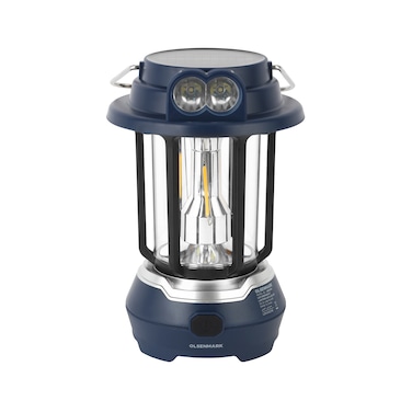 Olsenmark LED Emergency Lantern with Solar- OME2824  7 Hours Working  Blue, 2 Years Warranty