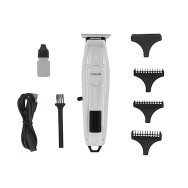 Olsenmark Rechargeable Trimmer- OMTR4100  Hair And Beard Trimmer With High Speed And Continuous Working Up to 90 Minutes, Acute Angle Cutting Head  With LED Display