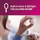 Philips 5000 Series Facial Hair Remover smooth skin on the go for upper lip, chin, cheeks, Lychee Pink