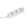 Olsenmark Power Socket- OMES1864D/ 2 Way Universal Sockets, 2-way USB Ports, Equipped with PP Fire Proof Housing and Child Safety Shutter/ 3-meter Cord, Ideal for Home, Office