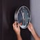 Olsenmark Round Wall Clock OMWC1911 WallMounted, Battery Operated and Durable and 2 YEAR WARRANTY