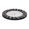 Olsenmark Round Wall Clock OMWC1921 WallMounted, Battery Operated and Durable and 2 YEAR WARRANTY