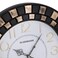 Olsenmark Round Wall Clock OMWC1921 WallMounted, Battery Operated and Durable and 2 YEAR WARRANTY