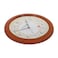 Olsenmark Round Wall Clock OMWC1922 WallMounted, Battery Operated and Durable and 2 YEAR WARRANTY