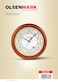 Olsenmark Round Wall Clock OMWC1922 WallMounted, Battery Operated and Durable and 2 YEAR WARRANTY