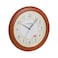 Olsenmark Round Wall Clock OMWC1922 WallMounted, Battery Operated and Durable and 2 YEAR WARRANTY