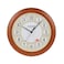 Olsenmark Round Wall Clock OMWC1922 WallMounted, Battery Operated and Durable and 2 YEAR WARRANTY