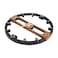 Olsenmark Round Wall Clock OMWC1926 WallMounted, Battery Operated and Durable and 2 YEAR WARRANTY