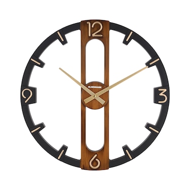 Olsenmark Round Wall Clock OMWC1926 WallMounted, Battery Operated and Durable and 2 YEAR WARRANTY