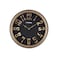 Olsenmark Round Wall Clock OMWC1936 WallMounted, Battery Operated and Durable and 2 YEAR WARRANTY
