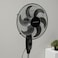 Olsenmark 16 inch Classic Stand Fan - 3 Speed 6 Leaf Blade, with Wide Oscillation, 1.3 Meter Height Setting &amp; Broad Base, Perfect for Home Office &amp; More, 2 Years Warranty
