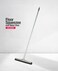 Delcasa Floor Squeeze Wiper - DC3669 With Metal Stick Handle, 40cm Head Size, Compatible With All Floor Types Perfect For Cleaning And Wiping Room, Bathroom, Kitchen Light - Weight And Multipurpose