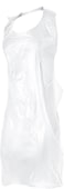 Packwell HD PE Apron Disposable Plastic Apron White 100 Pcs