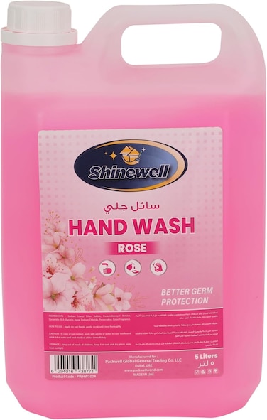Shinewell Handwash Liquid, 5 Liter