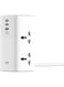 MYCANDY PS-D100 Power Socket &ndash; 70W   Fast Charging   Multi-Port Extension   Type-C &amp; USB-A Output   White