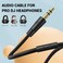 OneOdio 3.5mm Jack Audio Cable with Mic &amp; On/Off Switch - Compatible with Pro Wired Headphones Pro 10/30/50, PC, Computer, Phone, Notebook.(3.9ft)