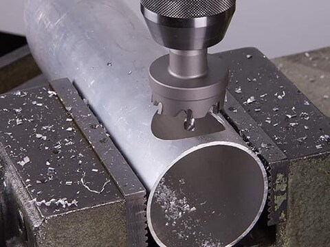 AL ARQAM 55mm TCT Hole Saw,  Cutting Diameter Tungsten Carbide Tipped Hole Cutter Opener, for Stainless Steel Metal Plate Aluminum