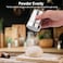Icing Sugar Shaker, Cocoa Shaker, Stainless Steel Powder Shaker with Lid, Chocolate Shaker for Cappuccino Chocolate Powder Sugar Cinnamon Flour Salt Spice
