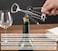 Wing Corkscrew Wine &amp; Beer Opener &ndash; 2-in-1 Stainless Steel Corkscrew with Ergonomic Wings for Smooth Wine &amp; Beer Opening