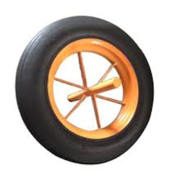 AL ARQAM wheelbarrow High Quality Solid Rubber Wheel Specification 12 Inch Size
8 Inch