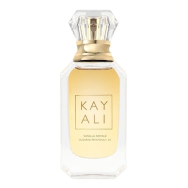 KAYALIBy Huda Beauty Vanilla Royale Sugared Patchouli , 64 Limited Edition Eau De Parfum TRAVEL SIZE (10 ml / 0.34 fl oz)